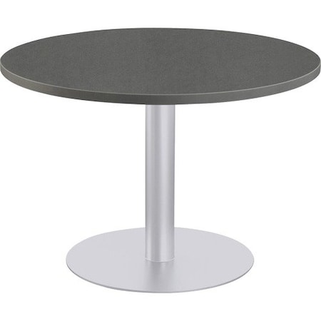Special-T Table, RoundTop, BarHeight, 36inDIAx42inH, GY SCTSIEN36BHSM